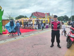 Polsek Belakang Padang Kawal Pembukaan MTQH ke-XXXIV Tingkat Kelurahan Tanjung Sari