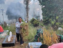 Tancap Gas Kecamatan Siantan Gelar Goro Berseri di TPU