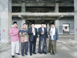 Tinjau Pembangunan Gedung Persiapan Muktamar Muhammadiyah di Sumut, Sekjen MUI Apresiasi Kerja Cepat yang Dilakukan