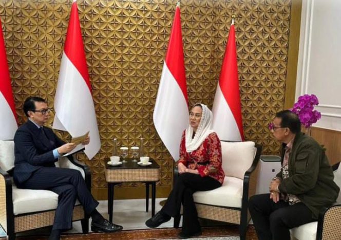
					Temui Wamenlu, Cen Sui Lan dan Jarmin Bahas Kunjungan Dubes AS dan Penguatan Wilayah Perbatasan