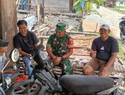 Babinsa Koramil 06/Kateman Edukasi Bahaya Narkoba di Desa Tanjung Raja