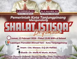 Pemko Tanjungpinang Gelar Shalat Istisqa’ 13 Februari 2026 di Lapangan Asrama Haji