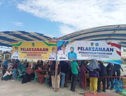 Pasar Murah Ramadan Pemkab Inhil Disambut Positif Warga Sungai Guntung, Antrean Tertib Sejak Zuhur