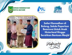 Sekda Batam Gelar Safari Ramadan di Pulau Panjang Barat – Sampaikan Program UMKM dan Pendidikan
