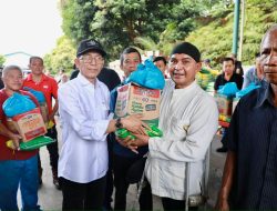 Kepedulian Sosial Bantu Tekan Inflasi Jelang Lebaran, Walikota Batam Salurkan 3.800 Paket Bahan Pokok, Amsakar: