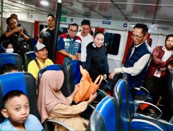 Dini Hari Pantau Arus Mudik, Amsakar-Li Claudia Ingatkan Perjalanan Aman Menuju Kampung Halaman