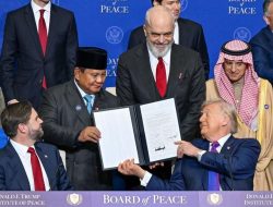 Media Asing Soroti Prabowo Tolak Bayar Iuran Board of Peace Rp. 17 Triliun