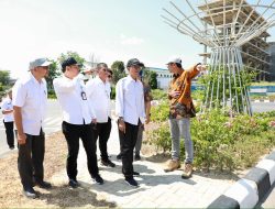 Percantik Wajah Kota, Amsakar Tinjau Proyek Taman hingga Infrastruktur Jalan dan Drainase