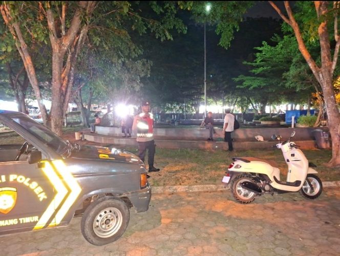 
					Polsek Tanjungpinang Timur rutin melaksanakan patroli di sejumlah titik rawan di wilayah hukumnya, Selasa (31/3/26)
