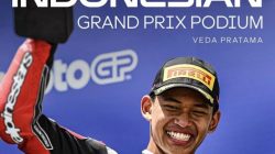Veda Ega Pratama Ukir Sejarah, Finis Ketiga di Moto3 Brasil