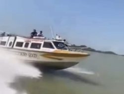 Viral Speedboat ‘Balapan’ di Karimun, Penumpang Ketakutan! Dua Tekong Disanksi Dilarang Melaut