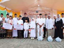 Wabup Bintan bersama Suami Hadiri Safari Ramadan 1447 H di Masjid Nurul Huda Gunung Lengkuas