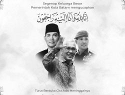 Masa Berkabung Nasional, Wali Kota Batam Amsakar Ajak Warga Kibarkan Bendera Setengah Tiang