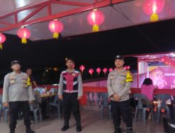 Perayaan Cap Go Meh di Belakang Padang Berlangsung Khidmat dan Kondusif di Bawah Pengawalan Polsek