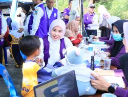 Semarak Hari Posyandu Nasional 2026, Hafizha Keliling Tinjau Layanan Serentak Berbasis 6 SPM