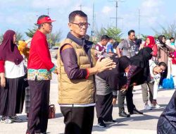 Hadiri Senam Bersama, Wawako Raja Ariza: Pentingnya Hidup Sehat dan Semangat Kerja