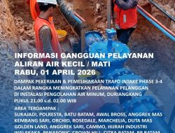 Pelaksanaan Pekerjaan dan Pemeliharaan Trafo Intake Phase 3-4 di Instalasi Pengolahan Air Minum Duriangkang