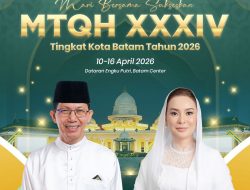 Semarak MTQH XXXIV Kota Batam 2026, Syakir Daulay Siap Meriahkan Malam Pembukaan