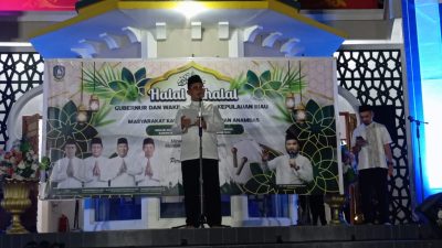 Gubernur Ansar dan Wagub Nyanyang Halal Bihalal Bersama Masyarakat Kepulauan Anambas