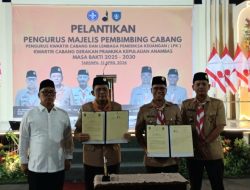 Gubernur Kepri Ansar Ahmad memberikan sambutan. 