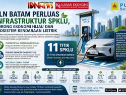 PLN Batam Perluas Jaringan SPKLU, Percepat Ekonomi Hijau dan Ekosistem Kendaraan Listrik