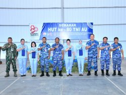 Semarak HUT ke-80 TNI AU, Lanud RSA Natuna Gelar Donor Darah untuk Masyarakat