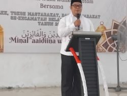 Abdul Majid, Kepala KUA Belakang Padang, Sampaikan Tausiyah di Acara Halal Bihalal Bersama Walikota Batam