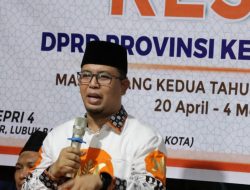 Serap aspirasi dibengkong, h. Bahktiar pastikan seragam majelis taklim dan pembangunan smk tanjung buntung jadi prioritas