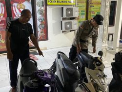 Gelar Penertiban, Polsek Belakang Padang Amankan Motor Knalpot Brong yang Resahkan Warga