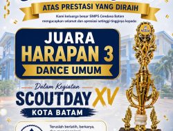 Pramuka SMPS Cendana Batam Tunjukkan Prestasi, Raih Juara di SCOUT DAY XV 2026