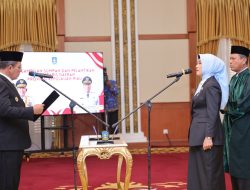 Gubernur Ansar Lantik Misni sebagai Sekda Definitif Kepri, Perempuan Pertama Pegang Tongkat Komando Birokrasi