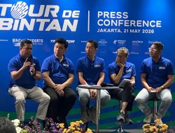 Konferensi Pers Tour de Bintan 2026 di Jakarta, Sekda Ronny: Ini Event Internasional Sekaligus Promosi Pariwisata Bintan