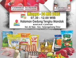 Pemko Tanjungpinang Gelar Pasar Murah Jelang Iduladha, Bantu Stabilkan Harga Pangan