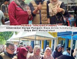 Pemko Tanjungpinang Intervensi Harga Pangan, Wawako Raja Ariza: Lindungi Daya Beli Masyarakat
