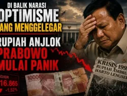 Di Balik Narasi Optimisme yang Menggelegar – Rupiah Anjlok – Prabowo Mulai Panik