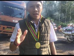 Jalan Sekayu-Lubuklinggau Di Desa Penggage Rusak, Tokoh Pemuda Musi Banyuasin Bersuara, Simak!