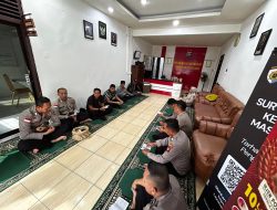 Tingkatkan Keimanan dan Profesionalitas, Polsek Belakang Padang Gelar Binrohtal Rutin
