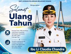 PLN ULP Belakang Padang Sampaikan Ucapan Selamat Ulang Tahun untuk Wakil Wali Kota Batam