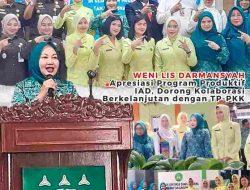 Weni Lis Darmansyah Apresiasi Program Produktif IAD, Dorong Kolaborasi Berkelanjutan dengan TP-PKK