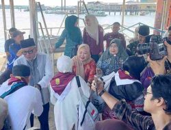 142 Jemaah Haji Tanjungpinang Tiba, Dua Masih Dirawat di Arab Saudi
