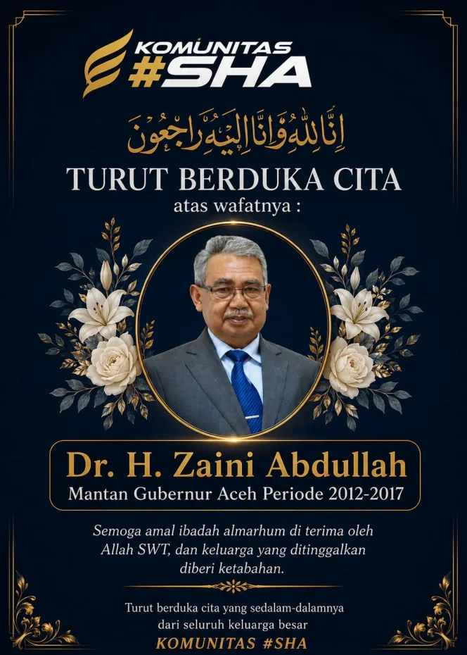 
					Gubernur Aceh Ke-12 Dr Zaini Abdullah Telah Berpulang
