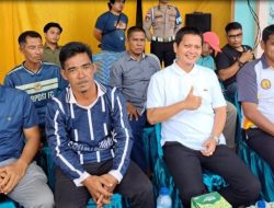 WABUP ANAMBAS HADIRI PENUTUPAN TURNAMEN MINI SOCCER U 12, HUT ORGANISASI PEMUDA LIUK KE-14