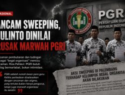Ancam Sweeping, Zulinto Dinilai Rusak Marwah PGRI