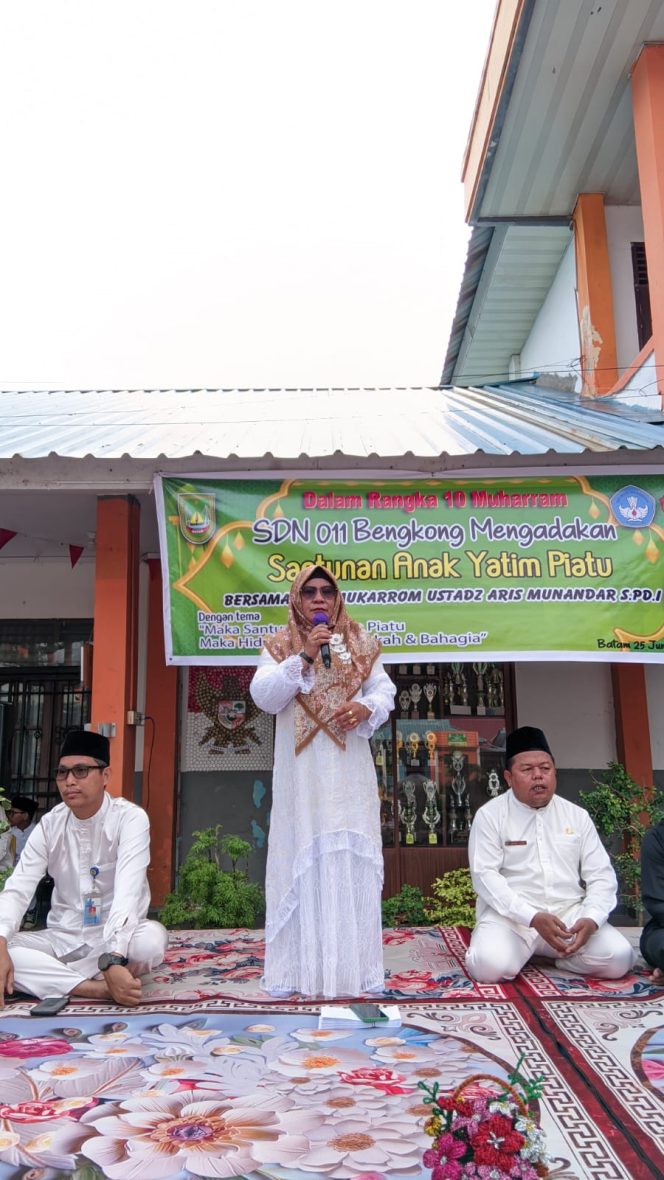 
					MOMENTUM HARI ASYURA, SDN 011 BENGKONG BATAM GELAR SANTUNAN PERDANA UNTUK SISWA YATIM
