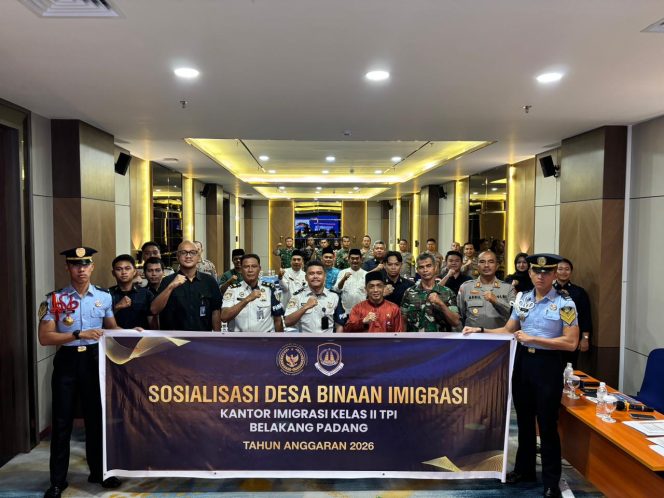 
					Memperkuat Sinergi Pengawasan Keimigrasian: Kantor Imigrasi Belakang Padang Gelar Sosialisasi dan Pembentukan Desa Binaan Imigrasi Tahun 2026