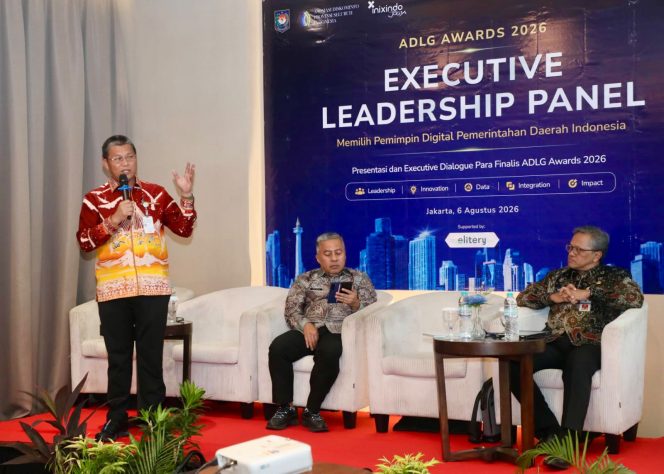 
					Sekda Batam, Firmansyah, menyampaikan pemaparan saat Executive Leadership Panel di Swiss-Belresidences Kalibata, Jakarta, Kamis (6/8/2026). 
