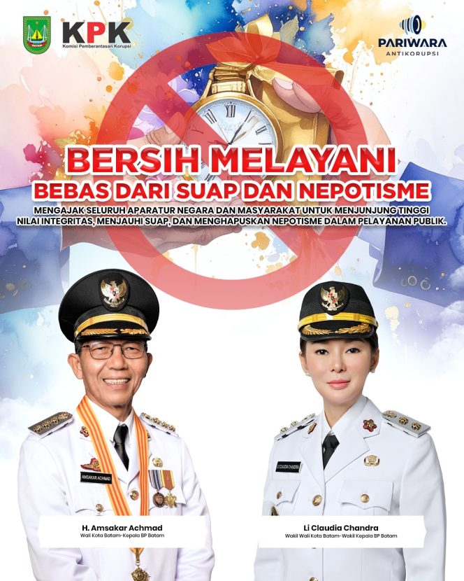 
					Komitmen Zero Tolerance Korupsi, Pemko Batam Perketat Pengendalian Gratifikasi dan Buka Kanal Pengaduan