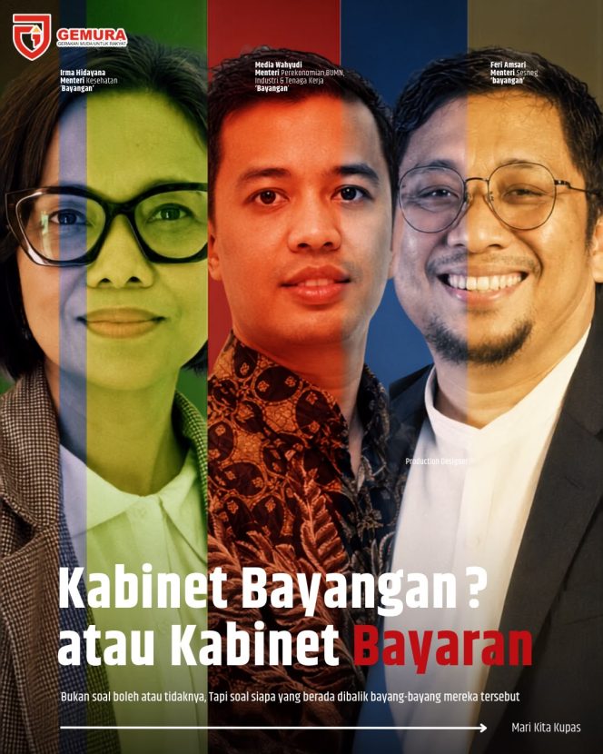 
					DPP GEMURA Soroti Kemunculan “Kabinet Bayangan”, Desak Transparansi: “Kabinet Bayangan atau Kabinet Bayaran?”