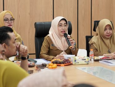 Sekdaprov Kepri, Misni, dalam kegiatan diversifikasi Kemdagri dalam verifikasi faktual UPTD Labkesmas Kepri, Selasa (8/9/2026) pagi. 