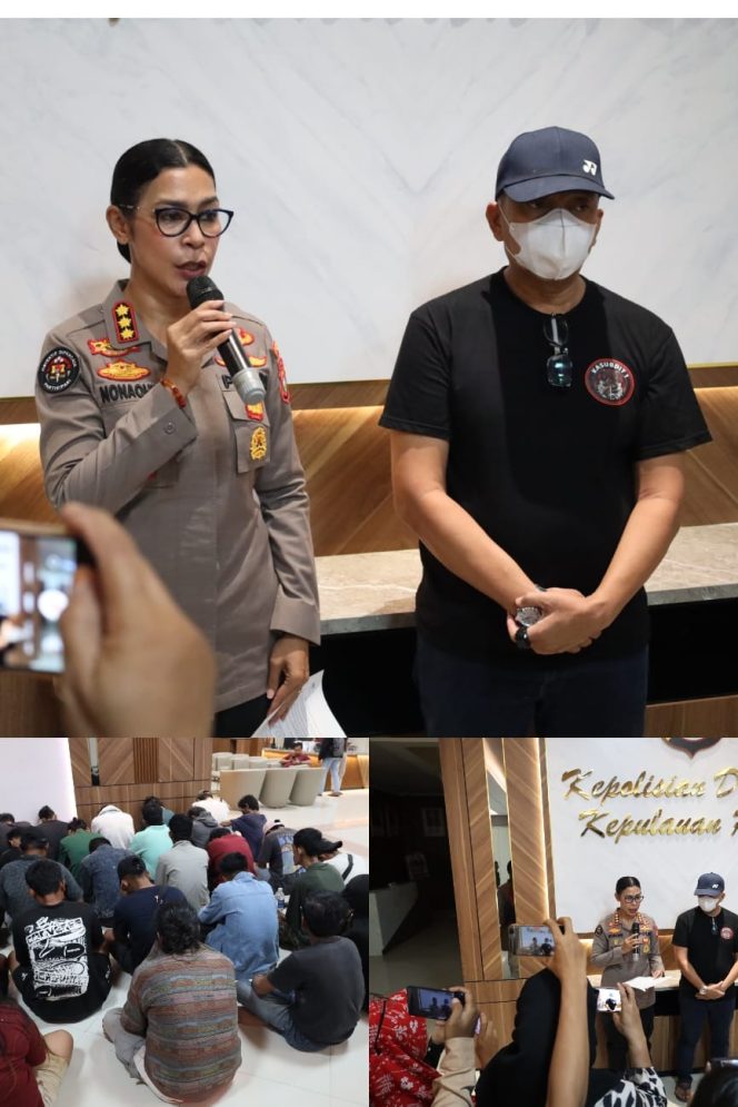 
					Hasil KRYD Kampung Madani 108 Orang Positif Tes Urine Polda Kepri Siapkan Asesmen dan Rehabilitasi